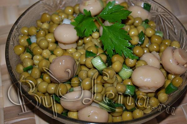 Салаты с солеными грибами, 15 пошаговых рецептов с фото на сайте «Еда»